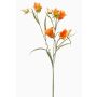 Rama artificial de campanilla EMMELY, naranja, 65 cm