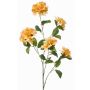 Rama artificial de rododendro MALISSA, naranja claro, 120 cm