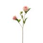 Rama artificial de dalia CEVAST, rosa claro, 70 cm