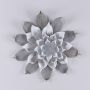 Flor de camelia artificial STEINKA, gris, Ø30cm