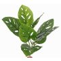 Filodendro Monstera Deliciosa artificial SOANN, en varilla de ajuste, 30cm