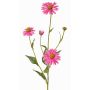 Echinacea artificial BRIANA, fucsia, 85cm, Ø6-10cm