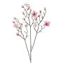 Rama decorativa de magnolia NELKA, rosa y blanco, 125 cm