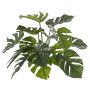 Monstera deliciosa artificial NIALL, varilla de ajuste, crossdoor, difícilmente inflamable, 45cm