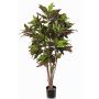 Crotón artificial SHAULA, troncos naturales, verde-rojo, 150cm
