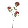 Viburnum artificial BAHULA con frutos, rojo, 80cm