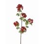 Viburnum artificial BAHULA con frutos, rojo, 90cm