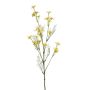 Rama artificial de aquilea PORTICO, amarilla, 75 cm