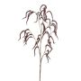 Rama artificial de amaranto PIATRA con flores, rojo burdeos, 100cm