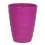 Jardinera de cerámica IZEH para orquídeas, fucsia-mate, 17cm, Ø14cm