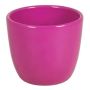 Macetero de cerámica para plantas pequeñas TEHERAN BASAR, fucsia, 6cm, Ø7,5cm