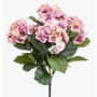 Hortensia artificial JONE en varilla, rosa, 40cm