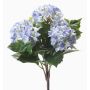 Hortensia artificial LAIDA en varilla, azul claro, 35cm