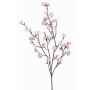 Rama textil de flor de cerezo PALS con flores, rosa, 95cm