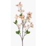 Rama falsa de cerezo de flor japonés AKEMI con flores, salmón, 90cm