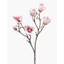 Magnolia de plástico ANEU, rosa, 65cm