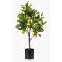 Limonero artificial ALLANDE con frutos, 70cm