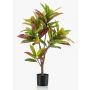 Crotón artificial ANELA, tronco artificial, multicolor, 95cm