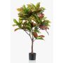 Crotón artificial ANELA, tronco artificial, multicolor, 120cm