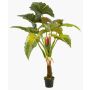 Colocasia artificial SOTU, verde, 160cm