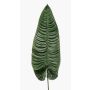 Hoja de colocasia artificial ABANTO, verde, 105cm
