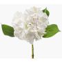Flor de hortensia textil AMARILDO, blanca, 45cm