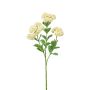 Flor de sedum artificial EUFRASIA, crema, 55cm