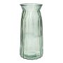 Jarrón de cristal RUBIE, verde-transparente, 24 cm, Ø 11 cm