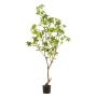 Árbol artificial de té GUSHON, tronco artificial, verde, 185 cm