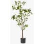 Árbol artificial de té GUSHON, tronco artificial, verde, 120 cm