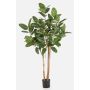 Higuera baniana artificial LEIFA con lianas, tronco real, verde, 170 cm