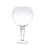 Vaso decorativo XXL Gin Tonic DANSON con pie, transparente, 33 cm, Ø 19 cm
