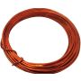 Alambre de aluminio TANEA, lacado en cobre, 12 m, Ø 2 mm