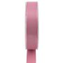 Cinta decorativa de poliéster WIARA, rosa viejo, 50 m, 25 mm