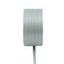Cinta doble de raso Vipke, gris claro, 50 m, 3 mm