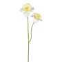 Flor artificial narciso FULKO, blanco-amarillo claro, 55 cm