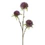 Rama de flores artificiales Allium GLORF, violeta, 60 cm