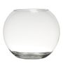 Jarrón de cristal esférico TOBI EARTH, transparente, 23cm, Ø30cm