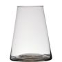 Jarrón de cristal transparente MAX, para velas, 30cm, Ø17,5cm