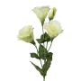 Rama artificial Lisianthus VORHEN, verde claro, 55 cm