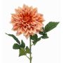 Flor artificial Dalia ZELRAN, melocotón, 70 cm