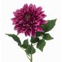 Flor artificial Dalia ZELRAN, malva, 70 cm
