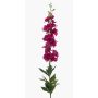 Flor artificial espuela de caballero ROSELINE, rosa, 90 cm