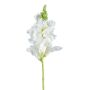 Flor artificial boca de dragón SIRKALE, blanca, 40 cm