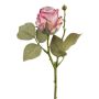 Flor artificial rosa ZORKLIN, rosa oscuro, 45 cm