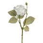 Flor artificial rosa ZORKLIN, blanco, 45 cm