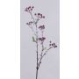 Rama decorativa de bayas de nieve SOPUNY, bayas, nevadas, rojo y blanco, 70 cm