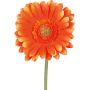 Flor artificial Gerbera TUNZA, naranja, 50 cm