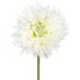 Flor artificial Gerbera MOLZA, color crema, 60 cm