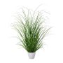 Hierba artificial para limpiar lámparas KIVRA en maceta decorativa, verde, 60 cm